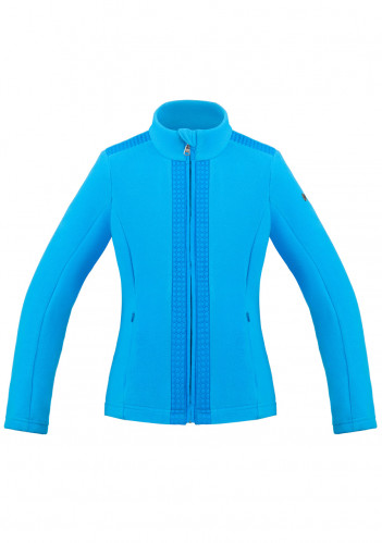 Dziecięca bluza dziewczęca Poivre Blanc W21-1702-JRGL Micro Fleece Jacket diva blue